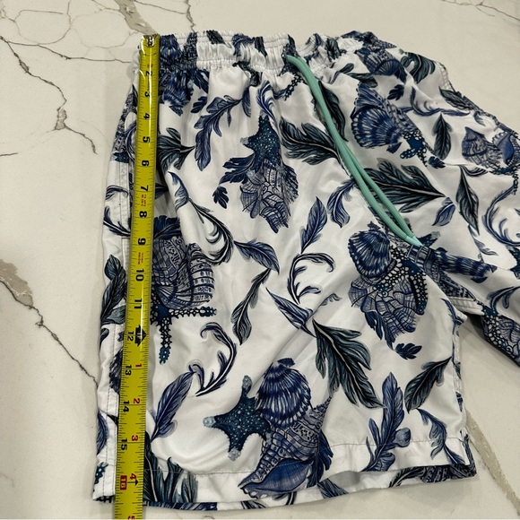 Agua María Men's Tropical Sea Life Swim Trunks - Size Large - Picture 10 of 12